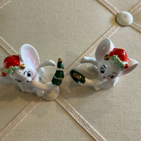 NAPCOWARE Other - Napcoware mouse set candle climbers (2) Christmas